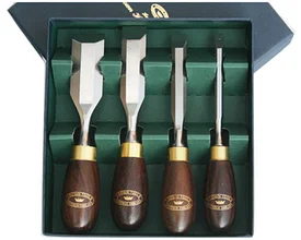 Стамески Crown Butt Chisel Set, 152/87мм, 4шт