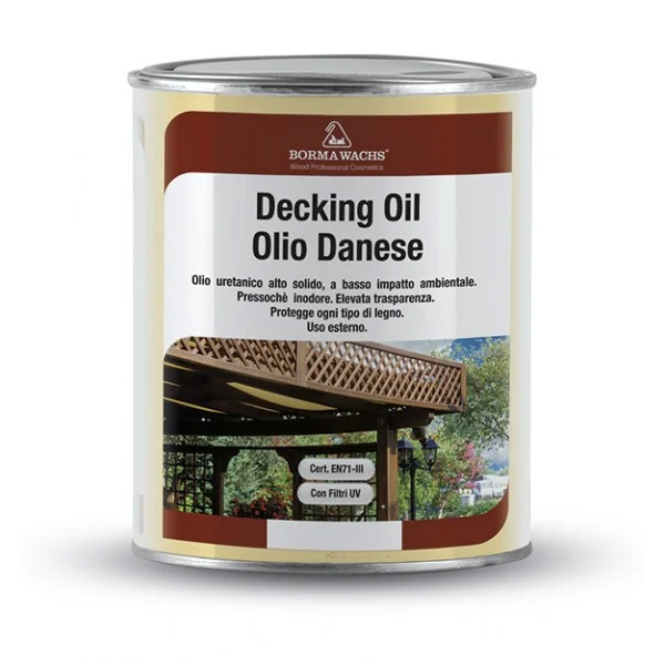 Масло датское Borma Decking Oil, 1 л