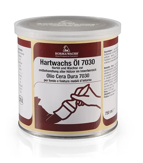 Масло-воск повышенной твердости Hard Wax Oil 7030, 750мл