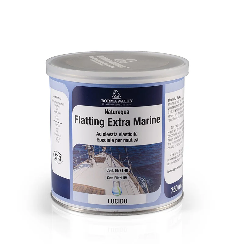 Лак яхтный водоразбавимый Naturaqua Flatting Extra Marine 10 л