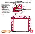 Лобзик ручной Knew Concept, серия Coping Saw, 165мм*165мм, фото 3