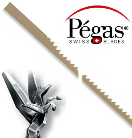 Пилки лобзиковые Pegas по металлу, 12штук