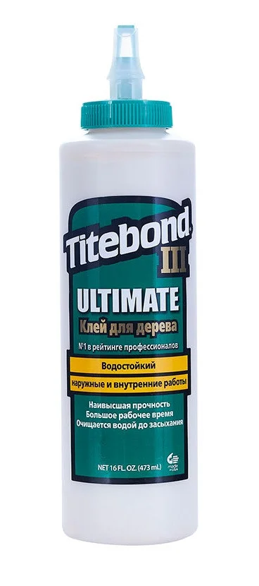 Клей Titebond III Ultimate повышенной влагостойкости 473 мл